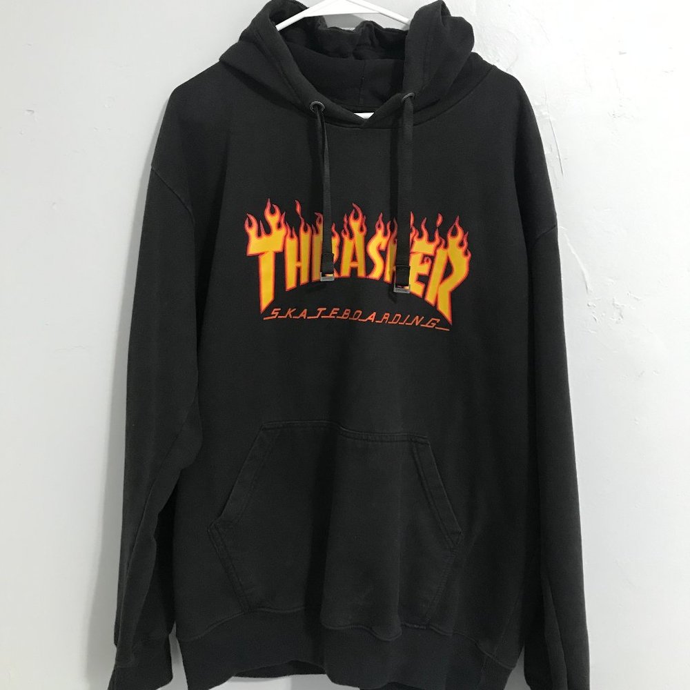 Thrasher Flame Hoodie